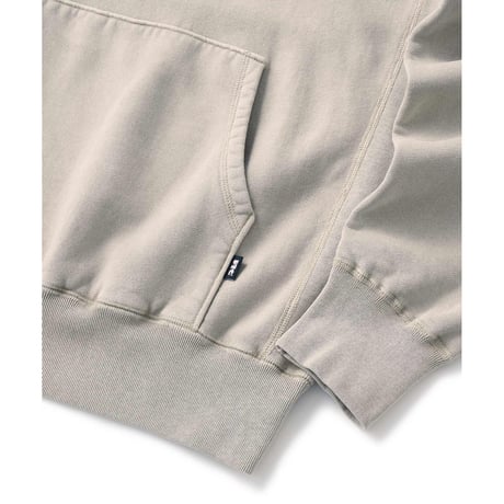 FTC | PIGMENT DYED BOX LOGO PULLOVER HOODY "GRAY" (FTC026SPSW01)