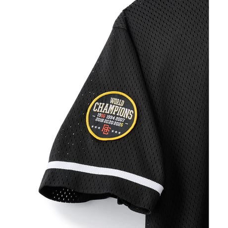 FTC | 40TH BASEBALL JERSEY "BLACK" (FTC026SUMSH04)