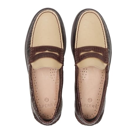 SPERRY TOPSIDER| A/O PENNY DC (CROC BROWN)
