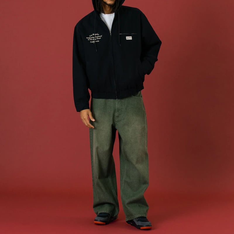 XLARGE | HOODED UTILITY JACKET(BLACK) | T.F.L o