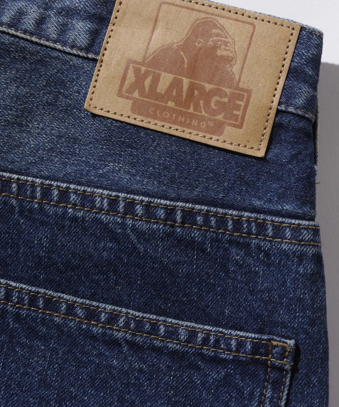 XLARGE | OLD ENGLISH BAGGY DENIM PANTS (BLACK) XLARGE | OLD ENGLISH BAGGY DENIM PANTS (BLACK)