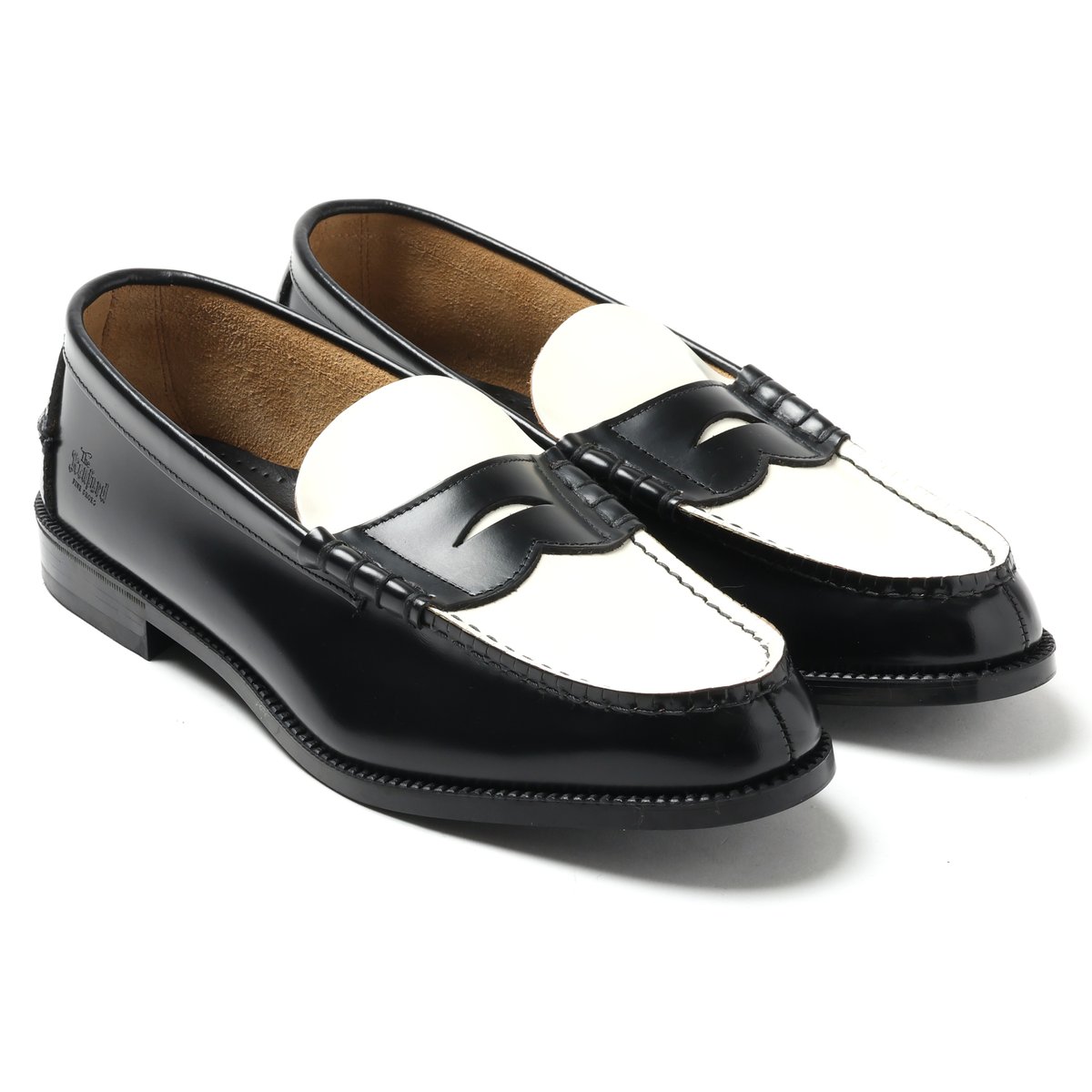The Kenford Fineshoes |COMBI LOAFERS(BLACK WHIT