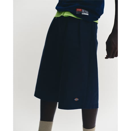 SEDAN ALL-PURPOSE| Dickies® / Tuck Wide Shorts(Black)
