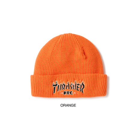 FTC | "FTC x THRASHER" LOGO BEANIE "3COLOR" (FTC026THH02)