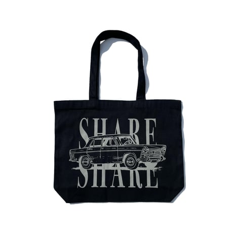 BE-SHARE | Classic car Tote bag (3color)