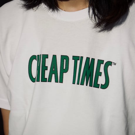 CHEAP TIMES|HI-TIMES LOGO T-SHARTS (White)