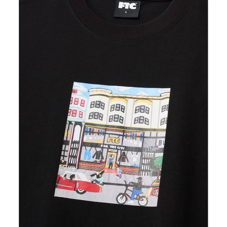 FTC | SHOP TEE - Artwork by Pilar O' Conner "BLACK" (FTC026SPT03)