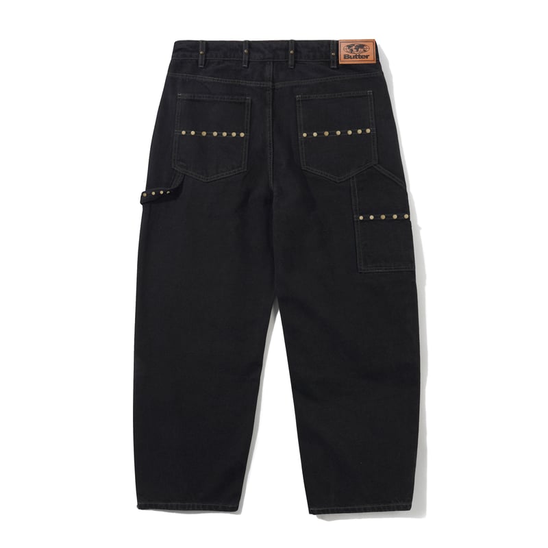 ◆送料関税込◆【Butter Goods】Rivet Denim ジーンズ パンツ Rivet Denim Jeans, Raw Indigo – Butter Goods USA