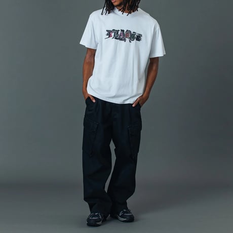 XLARGE | LETTERING S/S TEE(WHITE)