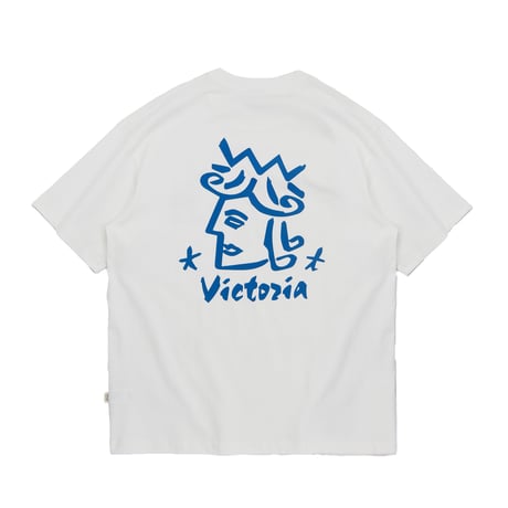 VICTORIA HK / SHARPIE QH S/S TEE (WHITE)