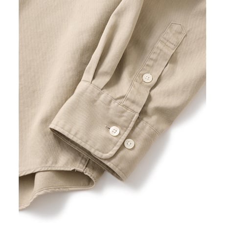 FTC | WASHED TWILL SHIRT "KHAKI" (FTC026SPSH02)