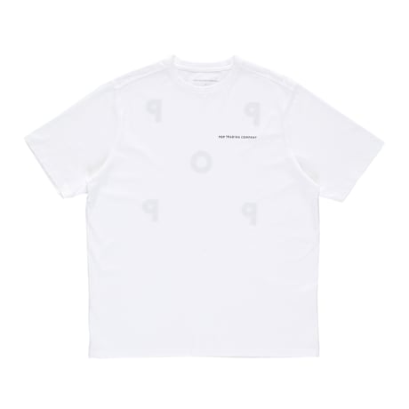 POP TRADING COMPANY / INSIDE LOGO T-SHIRT (WHITE)