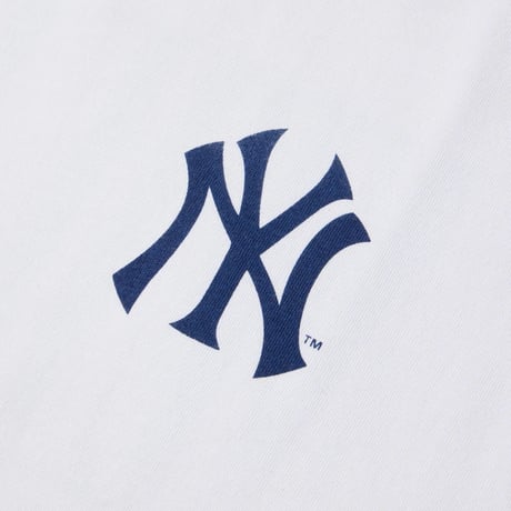 NEW ERA|New York Yankees Over Size Cotton S/S Tee Powered by GORO NAKATSUGAWA"min-nano"(White)