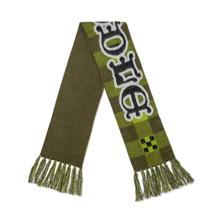 HODDLE | HODDLE FOOTBALL SCARF "GREEN"