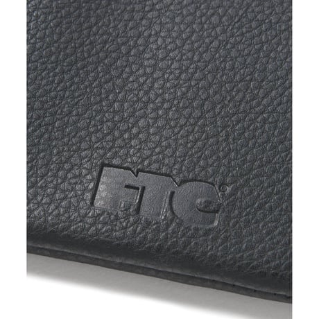 FTC | LUXE LEATHER COMPACT WALLET "BLACK" (FTC023AWA04 )