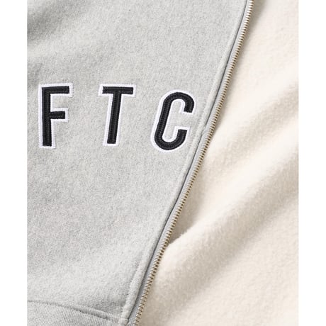 FTC | ARC LOGO ZIP UP HOODY "GRAY" (FTC026SPSW04)