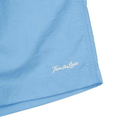 Time For Livin‘ / CLASSIC LOGO NYLON SHORTS (SAX)