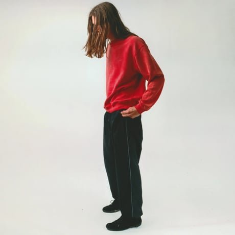 YARDSALE / LUNA SHELL TRACK BOTTOMS (BLACK/GREY)