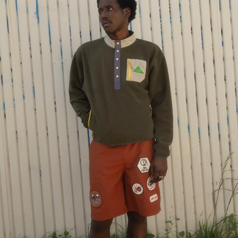 BRAIN DEAD | Equipment Ripstop Pullover Fleece