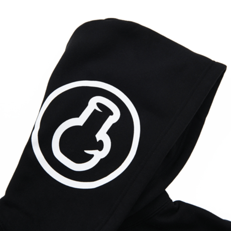 COCOLO BLAND / HOOD PRINT HOODIE (BLACK)