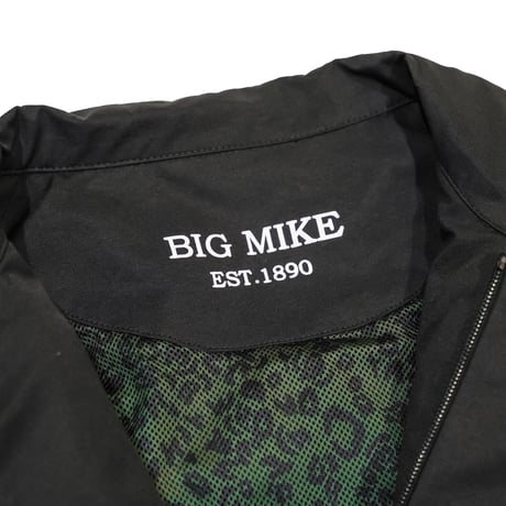 BIG MIKE / DESIGN MESH COACH JACKET (BLACK)