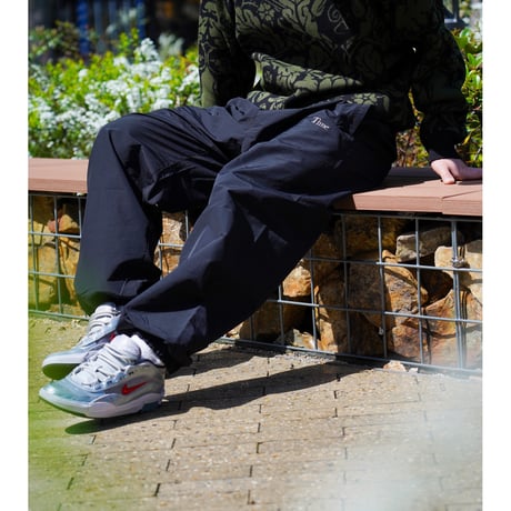 Time For Livin‘ / "Time" Uniform Nylon Pants (Black)