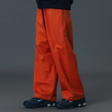 XLARGE | TWILL WORK PANTS(ORANGE)