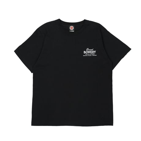 Stand BOWERY / BOWERY STAFF TEE (BLACK)