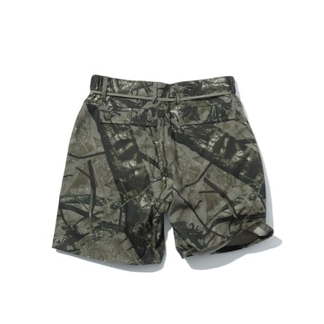SILAS / CAMOUFLAGE PATTERN SHORTS (BEIGE)