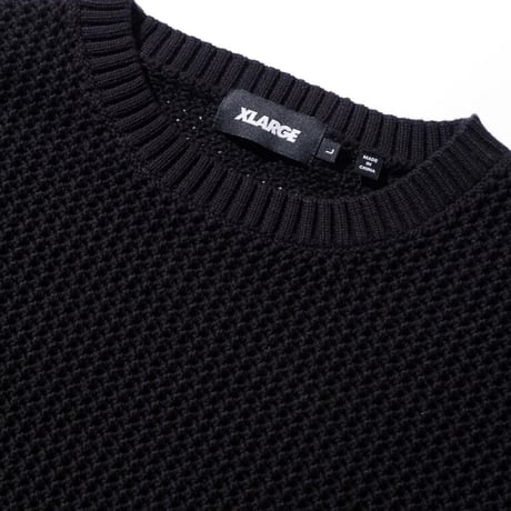 XLARGE | MESH SWEATER(GREEN)