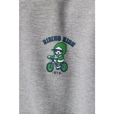 坩堝 (RUTSUBO)|YUMYUM CREW SWEAT ZECS (GRAY)