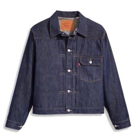 LEVI'S VINTAGE CLOTHING / 1936 TYPE I TRUCKER JACKET ORGANIC RIGID (DARK INDIGO)
