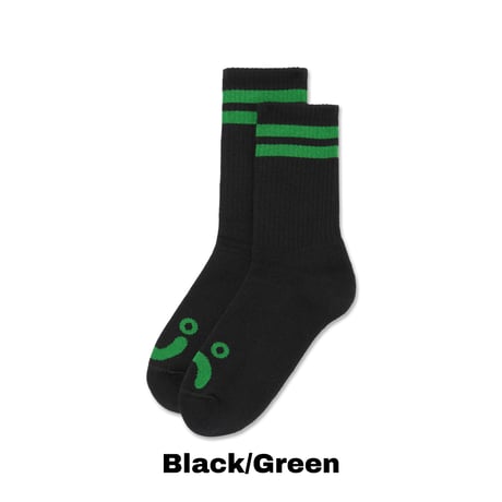 POLAR SKATE CO. / Happy Sad Rib Socks (3Color)
