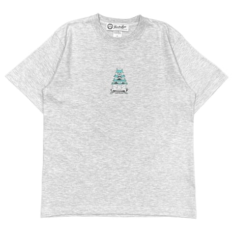 Time For Livin′ / CHARR × timeforlivin' "SHIRO HEY-HEY" S/S TEE (ASH)