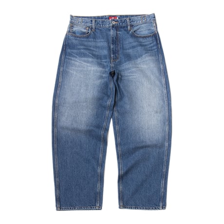 HELLRAZOR / BAGGIE DENIM PANTS (FADE INDIGO)