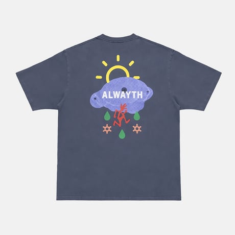 GRAMICCI | Gramicci & ALWAYTH GRAPHIC T-SHIRT(BLUE)