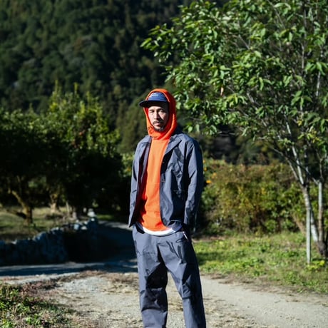 坩堝 (RUTSUBO) |さむばでべるでい DRY TECH PANTS (RUTSUBO×JUN INOUE)(GRAY)
