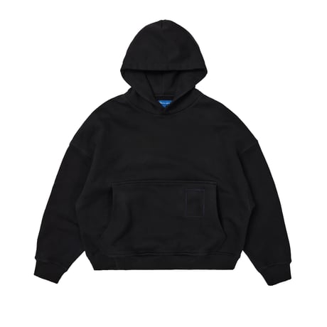Screen Test /Super-Heavy® Cropped Hoodie (Black)