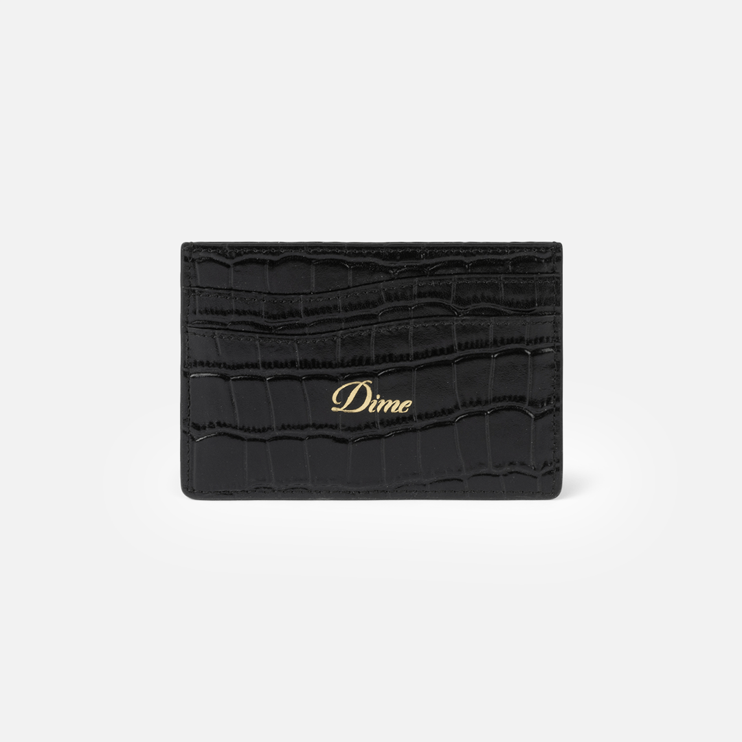 Dime / Croc Cardholder (2 Color) | T.F.L online