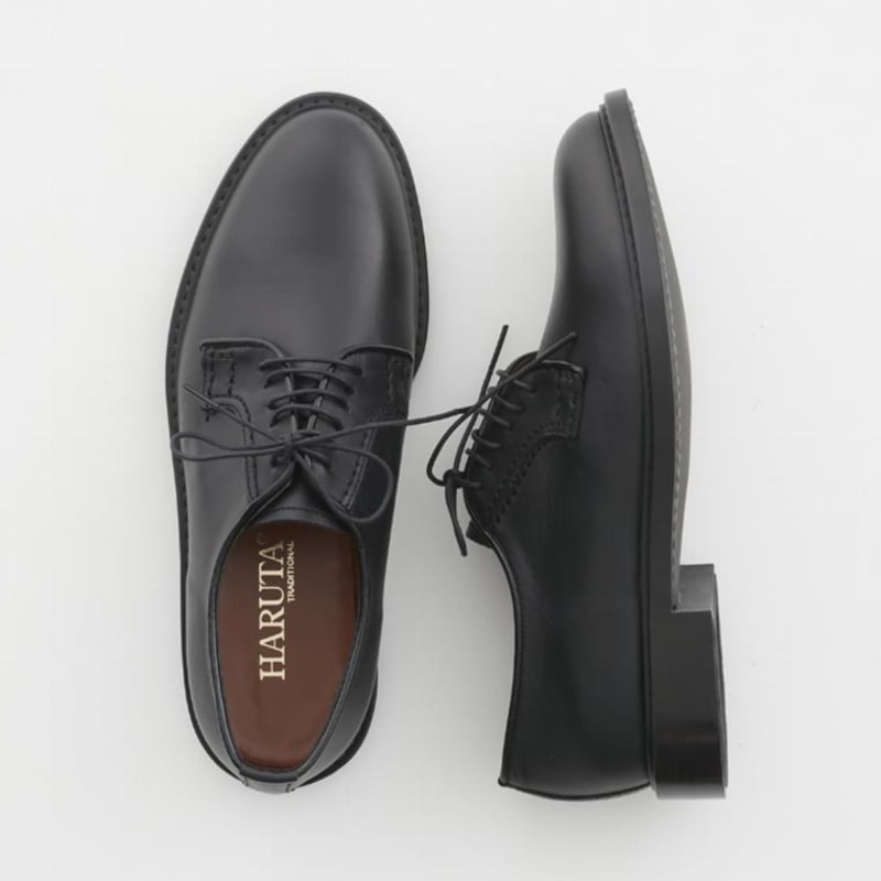 HARUTA | SCOTCHGARD LACEUP SHOES #SG711 (BLACK)