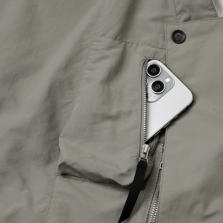 GOOPiMADE |9th - “EXP-DLC” Short Kimono Jacket (Khaki)