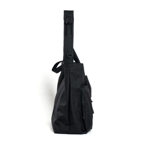 BAICYCLON by bagjack / BCL-67 MULTI POCKETS 2WAY TOTE LARGE-  (BLACK)