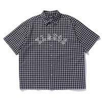 XLARGE | ZIP UP S/S WORK SHIRT(GREEN) | T.F.L o XLARGE | ZIP UP S/S WORK SHIRT(GREEN) | T.F.L o