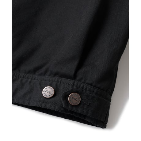 FTC | "FTC x JUSTIN HAGER" WORK JACKET "BALCK" (FTC025JHJ01)