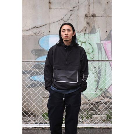 GRAMICCI | Gramicci & ALWAYTH & MY LOADS ARE LIGHT NYLON JACKET(BLACK)