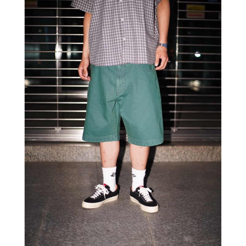 小物 diaspora skateboards 219bracelet Diaspora skateboards / 219 Baggy Shorts (Green)