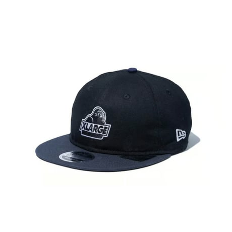 XLARGE | XLARGE×NEW ERA OLD OG RETRO CROWN SNAPBACK CAP(BLACK)