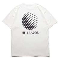 HELLRAZOR / CORE LOGO T-SHIRT (WHITE)