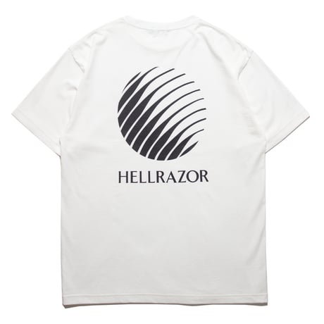 HELLRAZOR / CORE LOGO T-SHIRT (WHITE)