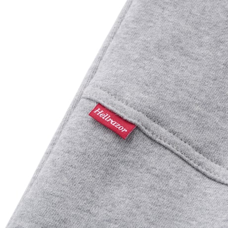 HELLRAZOR / LOGO SWEAT PANTS (HEATHER GREY)